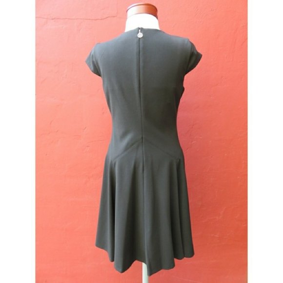 Tommy Hilfiger Swing Skirt Ponte LBD Career Dress - Picture 4 of 7